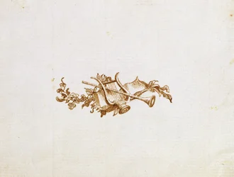 Zeichnung aus Michael Faradays Sammelalbum